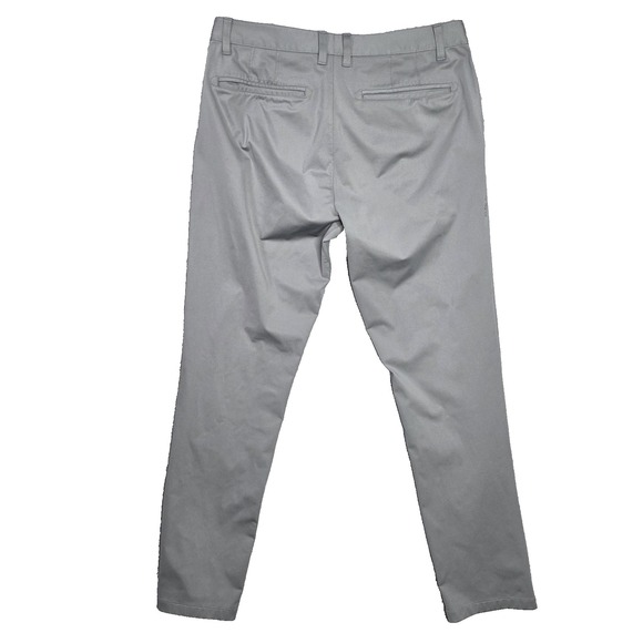 Rhone Commuter Slim Pants‎ Mens 32 Performance Chino Stretch Travel Golf Gray - Picture 2 of 9
